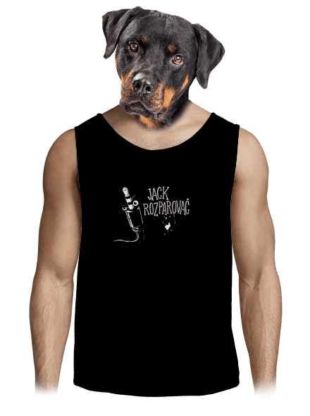 Jack Rozparovač pánské tílko Black