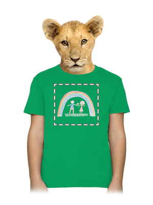Dětské kresby - nahraj vlastní dětské tričko Kelly Green