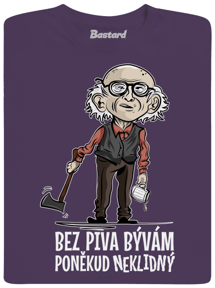 Neklidný bez piva pánské tričko Urban Purple