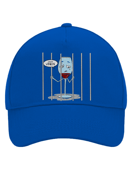 Jsem vinen kšiltovka baseballka Bright Royal