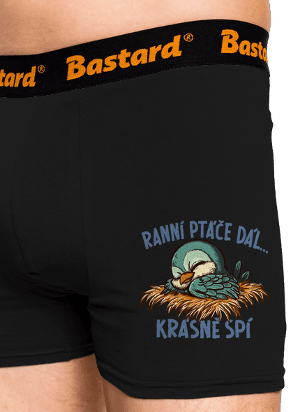 Ranní ptáče spí boxerky Black