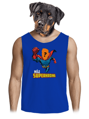 Můj superhrdina pánské tílko Royal Blue