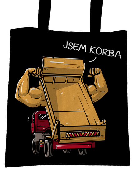 Korba taška Black