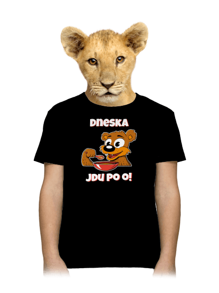 Dneska jdu po o dětské tričko Black