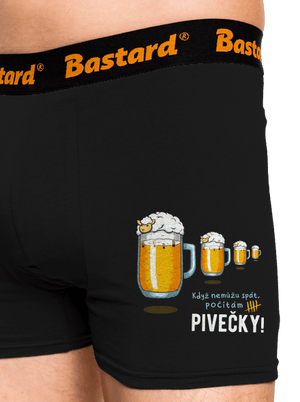 Pivečka boxerky Black