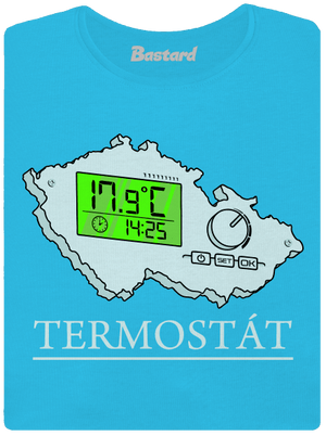 Termostát dámské tričko s lemem Blue Atol