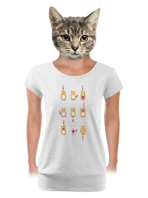 dámské tričko s lemem