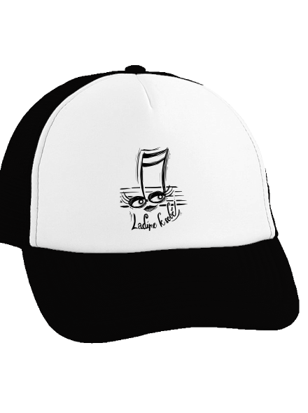 Ladíme k sobě kšiltovka truckerka Black cap