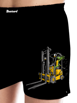 Ještěrka  pánské trenky Black