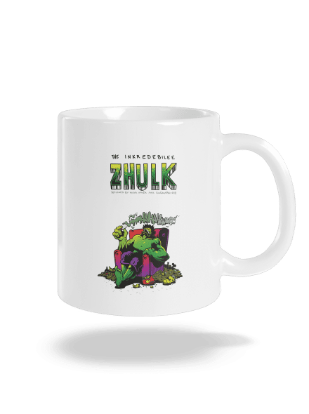 Zhulk  klasický hrnek White