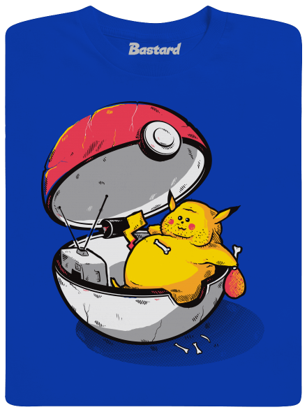Konec pokémona pánské dlouhý rukáv Royal Blue