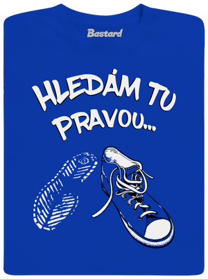 Hledám tu pravou pánské dlouhý rukáv Royal Blue