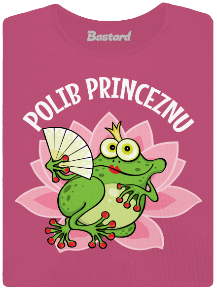 Polib princeznu a prince dámské tričko premium Magenta