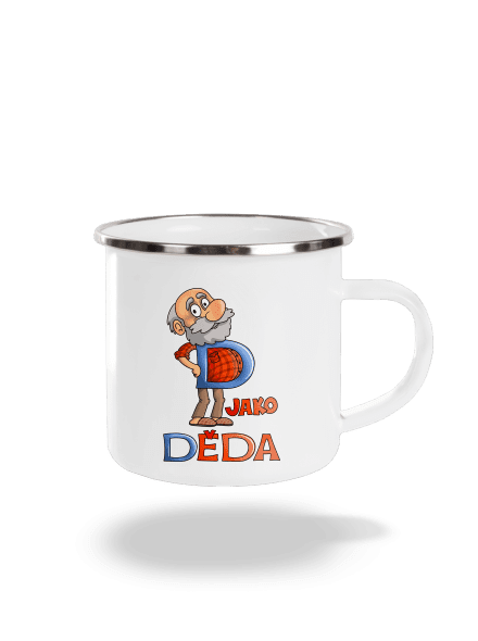D jako děda plecháček White