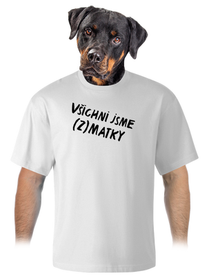 unisex tričko oversized