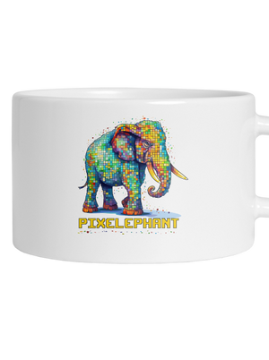 Pixelephant hrnek makronka White