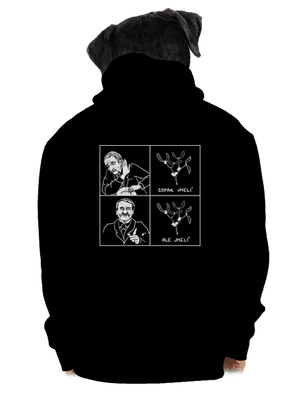 Cimrman: Copak jmelí pánská mikina na zip Black