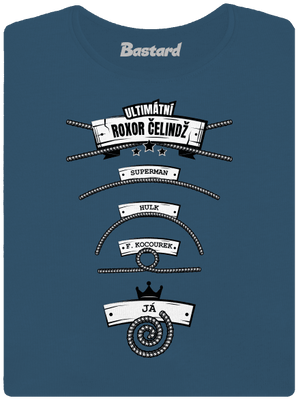 Roxor čelindž dámské tričko premium Petrol Blue