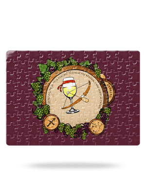 Vinný horoskop: Střelec puzzle White