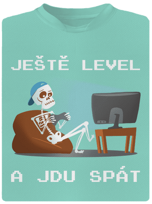 Ještě level pánské sportovní tričko Mint Mal