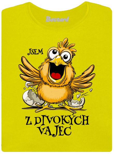 Z divokých vajec dámské tričko premium Lemon
