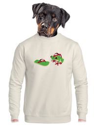 unisex mikina bez kapuce