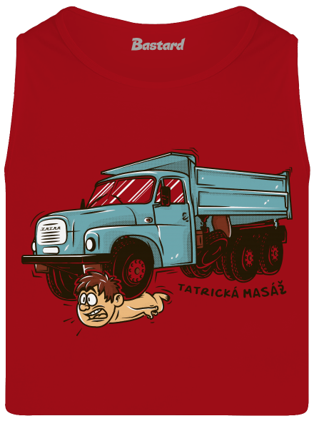Tatrická masáž pánské tílko Red