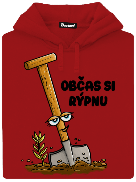 Občas si rýpnu dámská mikina klokanka Red Mal