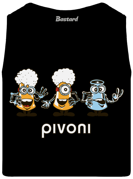 Pivoni pánské tílko Black