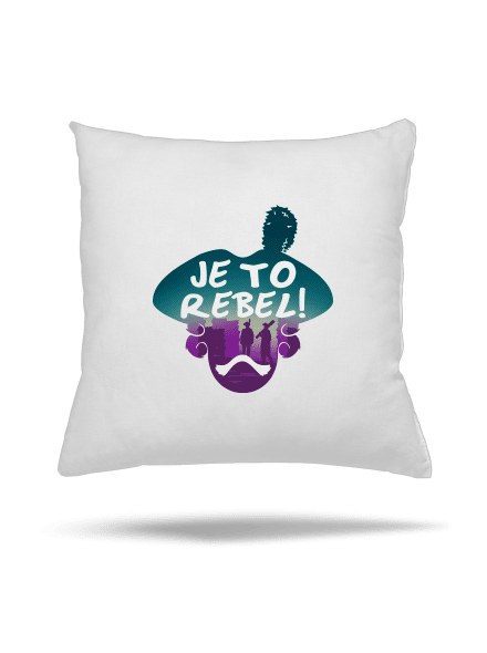 Je to rebel polštář White