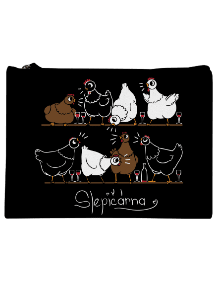 Slepičárna taštička Black