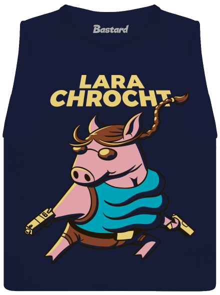 Lara Chrocht dámské tílko volné Navy