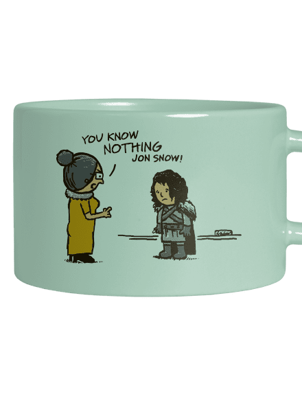 You Know Nothing hrnek makronka Mint Macaron