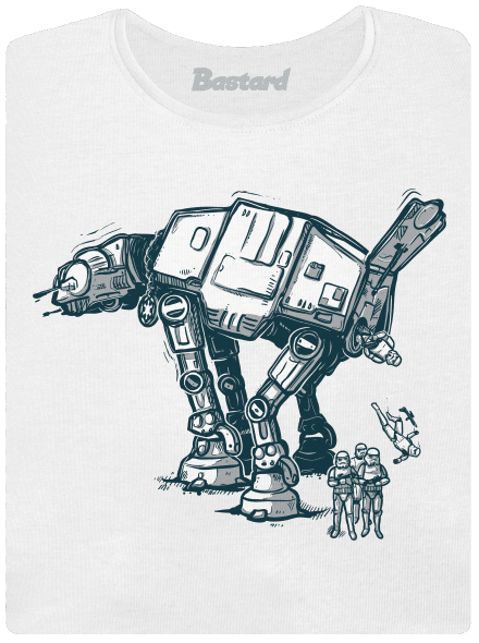 AT-AT dámské tričko premium White