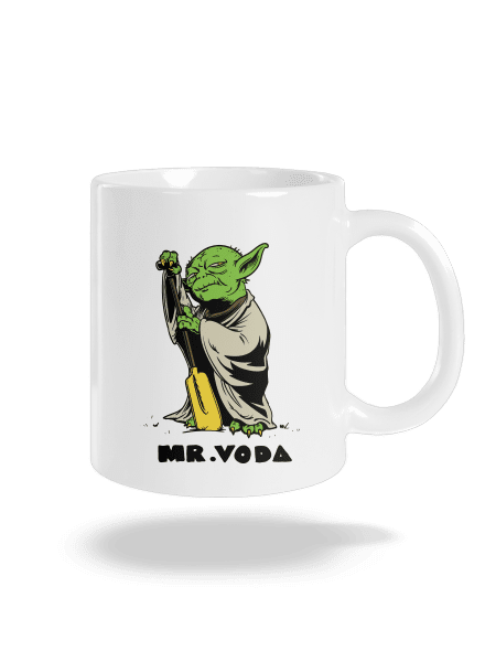 Mr. Voda klasický hrnek White