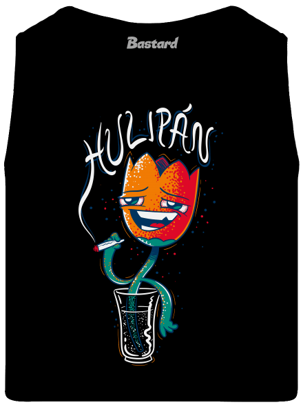 Hulipán pánské tílko Black