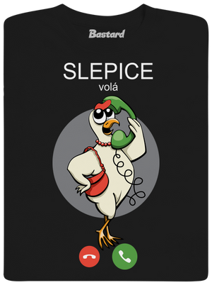 Slepice volá dětské tričko Black