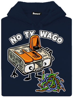 Wago svorka pánská mikina klokanka Navy