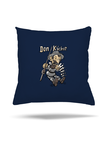 Don Kýchot polštář Dark Navy