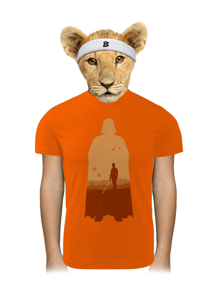 Skywalker dětské sportovní tričko Neon Orange