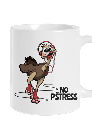 No pštress klasický hrnek White