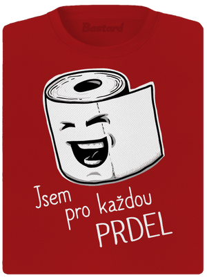 Prdel dámské sportovní tričko Red Mal