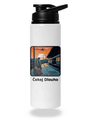 Čekej dlouho lahev na vodu White
