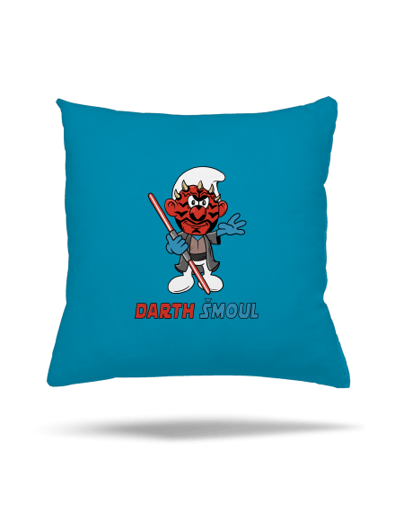 Darth Šmoul polštář Blue Turquoise