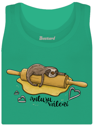 Miluju válení dámské tílko klasické Mint Mal