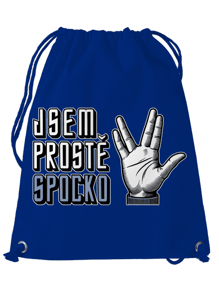Jsem Spocko vak Royal Blue Mal