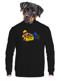 unisex mikina bez kapuce