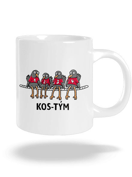 Kos-tým velký hrnek White