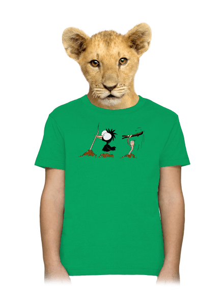 Nesprávný konec dětské tričko Kelly Green