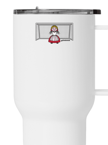 Gólmanka termohrnek White